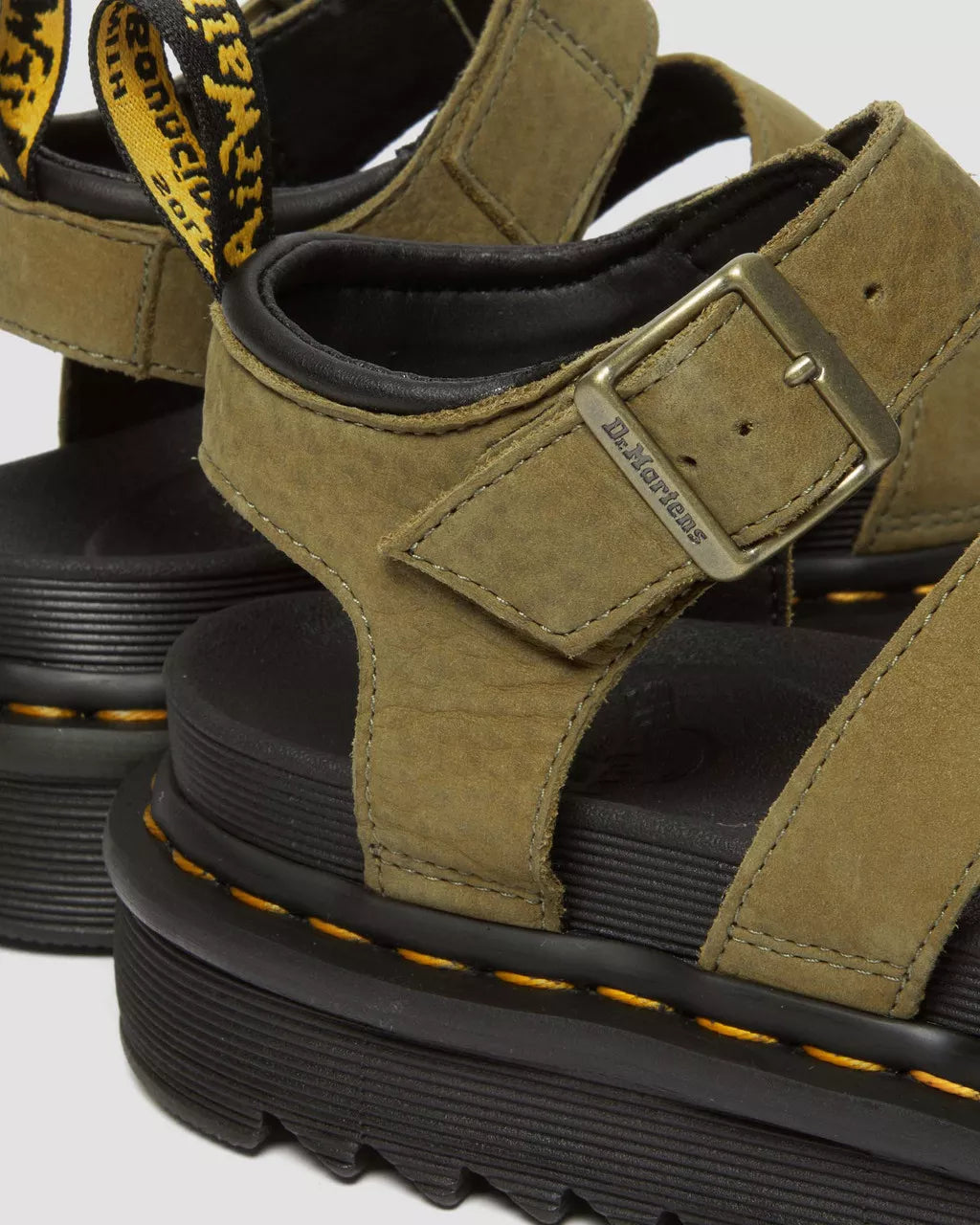 Dr. Martens Blaire Tumbled Nubuck Sandale