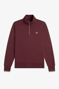 Fred Perry Sweatshirt mit halblangem Reißverschluss