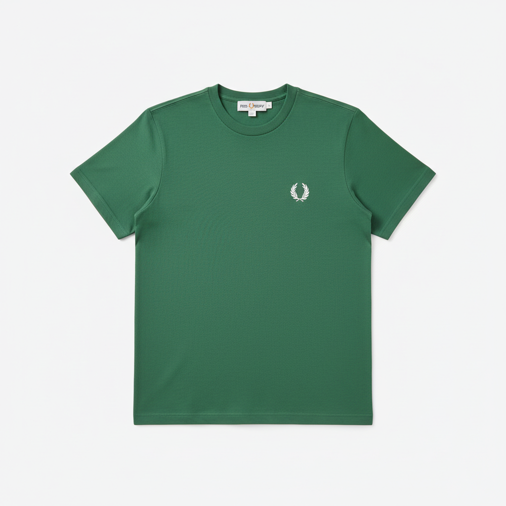Fred Perry T-Shirt M3519 Label Green